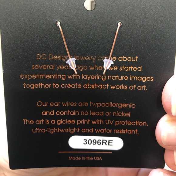 Brand new in box never worn DC designs earrings - Picture 6 of 6